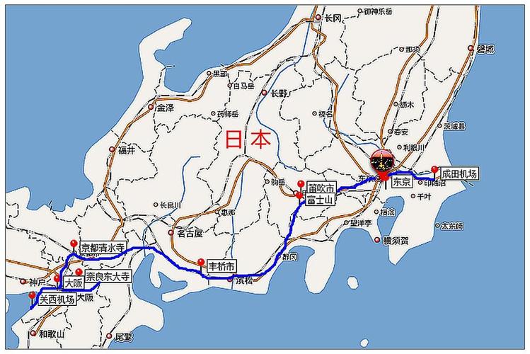 日本經(jīng)典旅遊路線（日本經(jīng)典旅遊路線圖片）