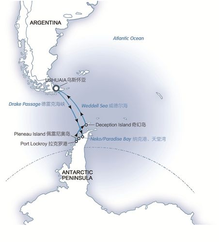 南極郵輪旅遊南極郵輪,南極郵輪旅行線路