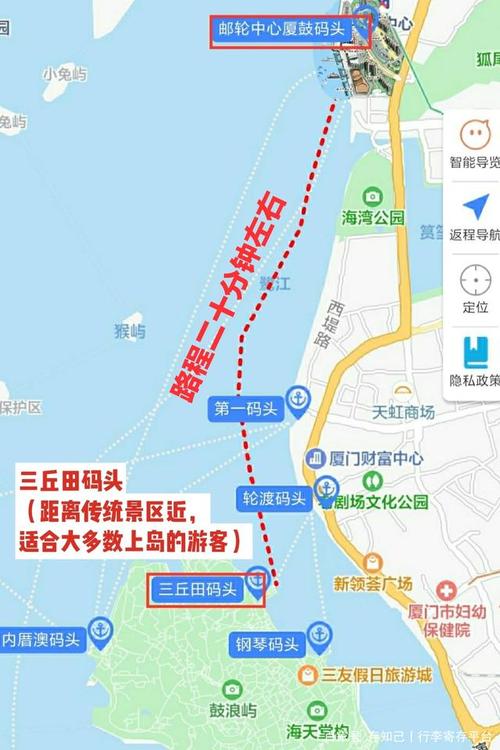 廈門遊輪碼頭旅遊快線,廈門遊輪碼頭旅遊快線路線