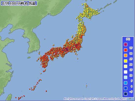 日本旅遊7月,日本旅遊7月天氣