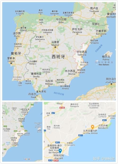 西班牙旅遊業地理,西班牙旅遊業地理特征